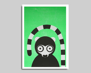 Schneeberg.Land | Risoprint | Lemur neongrün