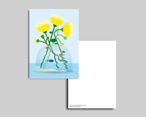 Schneeberg.Land | Postkarte | Wasserblumen