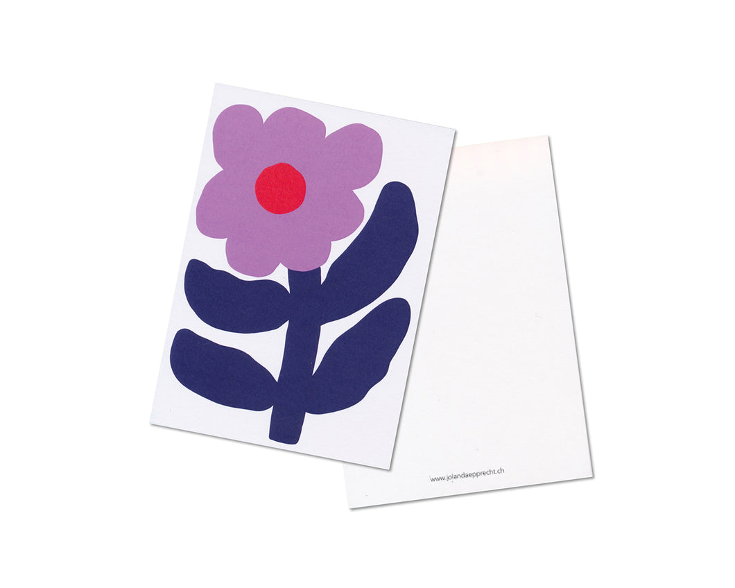 Jolanda Epprecht | Postkarte | Blume 8